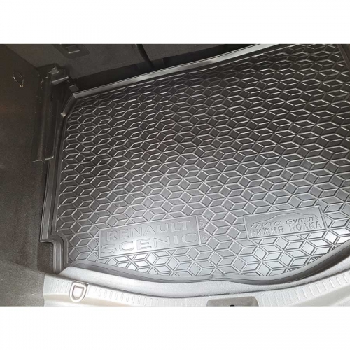 Килимки багажнику полiуритановi  RENAULT (Рено) Scenic 4 (2016-) - 7
