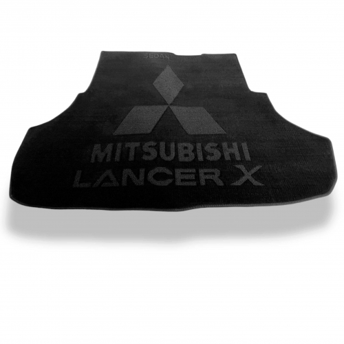 Textile trunk mats (sedan) MITSUBISHI Lancer X (2007>)