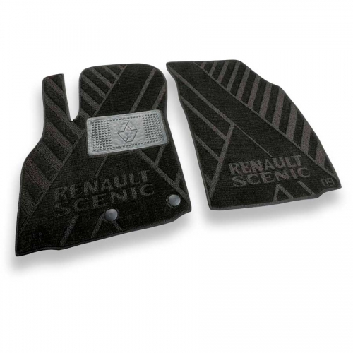 Textile interior mats without RENAULT Scenic III (2009>) - 0