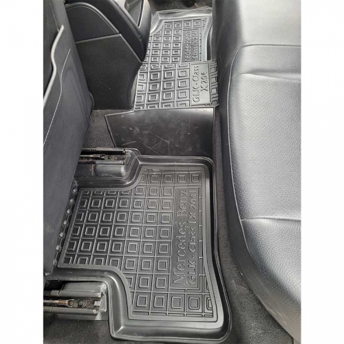 Килимки салону полiуритановi MERCEDES (Мерседес) GLK (X204) (2008-2015) - 7