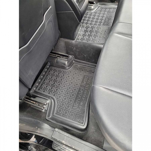 Килимки салону полiуритановi MERCEDES (Мерседес) GLK (X204) (2008-2015) - 8