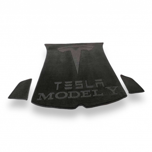 Килимки багажнику текстильнi TESLA (Тесла) Model Y №1