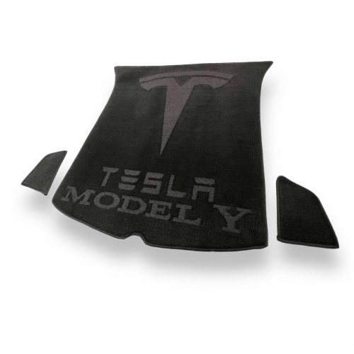 Килимки багажнику текстильнi TESLA (Тесла) Model Y №1 - 1