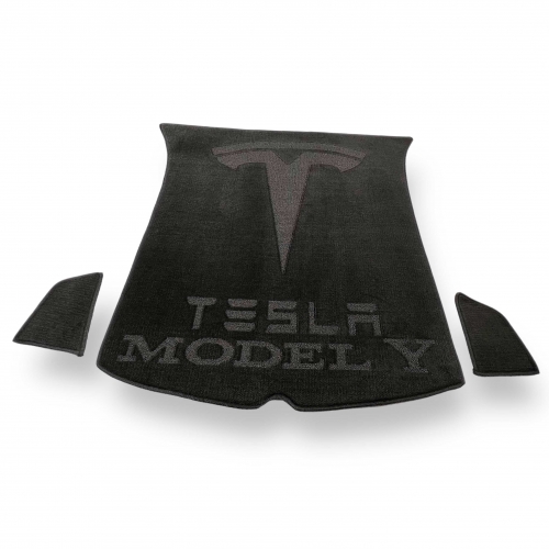 Килимки багажнику текстильнi TESLA (Тесла) Model Y №1 - 2