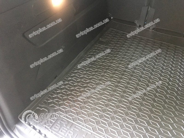 Килимки багажнику поліуританові CITROЁN (Сітроен) Berlingo (2019>) №2 (без підлокітника) - 1