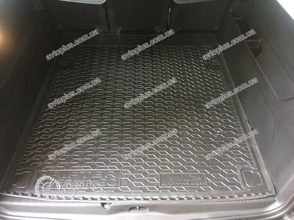 Килимки багажнику поліуританові CITROЁN (Сітроен) Berlingo (2019>) №2 (без підлокітника) - 2