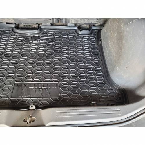 Килимки багажнику полiуритановi HYUNDAI (Хюндай) Matrix 2005 - 1