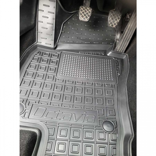 Килимки салону полiуритановi водій 3D SKODA (Шкода) Octavia A5 (2004-2012) - 1