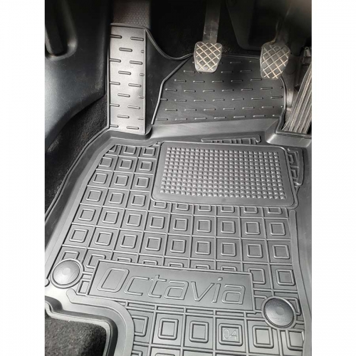 Килимки салону полiуритановi водій 3D SKODA (Шкода) Octavia A5 (2004-2012) - 3
