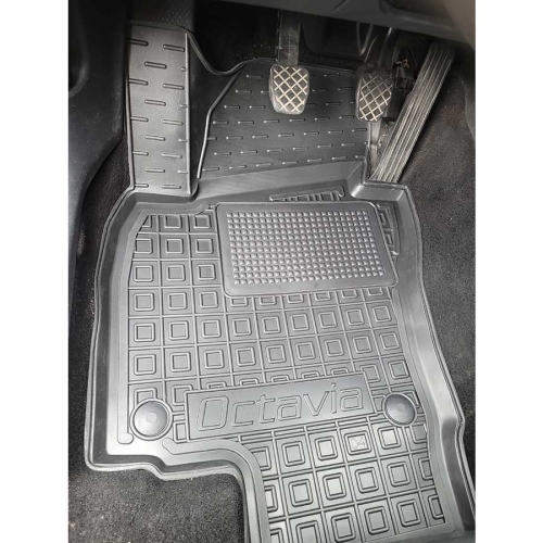Килимки салону полiуритановi водій 3D SKODA (Шкода) Octavia A5 (2004-2012) - 4