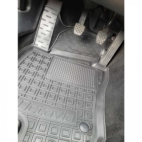 Килимки салону полiуритановi водій 3D SKODA (Шкода) Octavia A5 (2004-2012) - 5