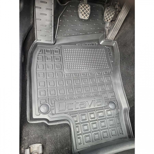 Килимки салону полiуритановi водій 3D SKODA (Шкода) Octavia A5 (2004-2012) - 6