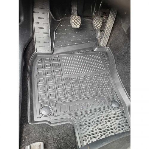 Килимки салону полiуритановi водій 3D SKODA (Шкода) Octavia A5 (2004-2012) - 7