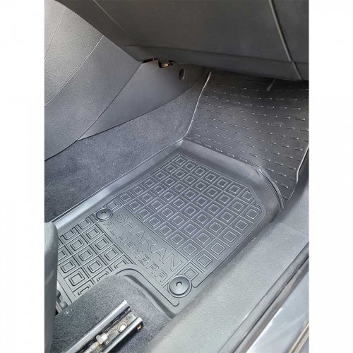 Килимки салону полiуритановi VW (ФольксВаген) Sharan (2010-) (5мест) - 4