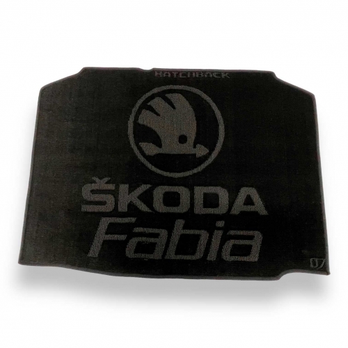 Килимки багажнику текстильнi хетчбек      SKODA (Шкода) Fabia ll (2007>) - 3