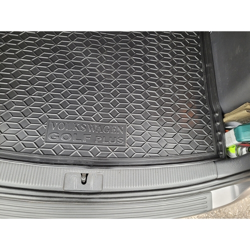 Килимки багажнику полiуритановi VW (ФольксВаген) Golf PLUS   - 3