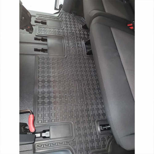 Килимки салону полiуритановi 3-й ряд OPEL Zafira-Life-(2019-)-(2-3-й-ряд)-BUSINESS-(Enjoy)-(7м)