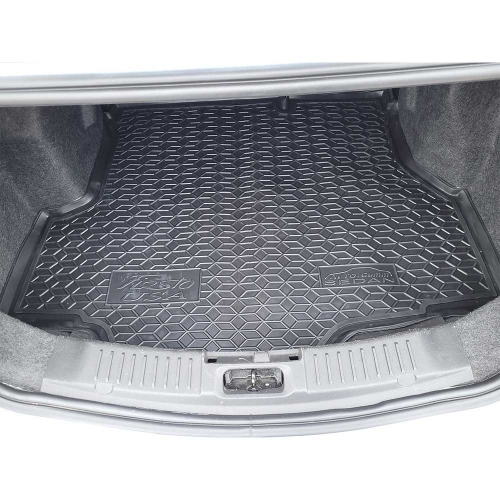 Килимки багажнику полiуритановi  FORD (Форд) Fiesta (2010) седан (USA) 