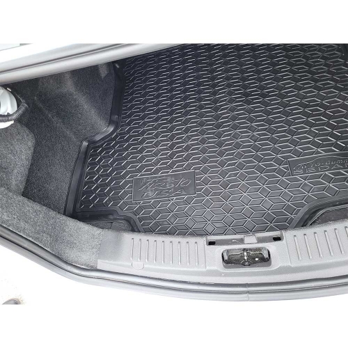 Килимки багажнику полiуритановi  FORD (Форд) Fiesta (2010) седан (USA)  - 1