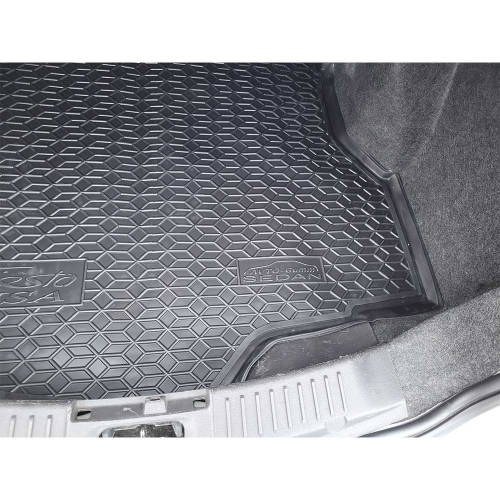Килимки багажнику полiуритановi  FORD (Форд) Fiesta (2010) седан (USA)  - 2