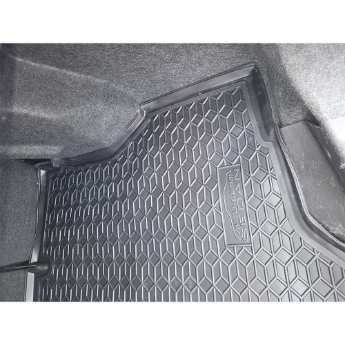 Килимки багажнику полiуритановi  FORD (Форд) Fiesta (2010) седан (USA)  - 3