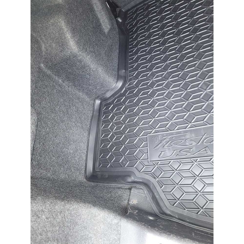 Килимки багажнику полiуритановi  FORD (Форд) Fiesta (2010) седан (USA)  - 4