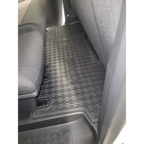 Килимки салону полiуритановi (2-й ряд)  OPEL Zafira Life (2019-) (2-3-й ряд) BUSINESS (Base) (8м) - 1