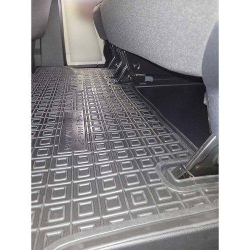Килимки салону полiуритановi (2-й ряд)  OPEL Zafira Life (2019-) (2-3-й ряд) BUSINESS (Base) (8м) - 7