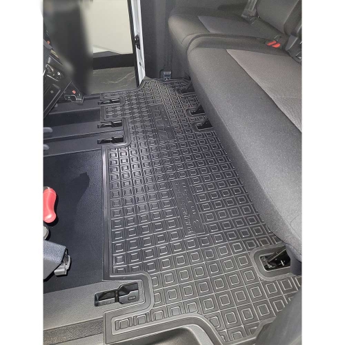 Килимки салону полiуритановi (3-й ряд) OPEL Zafira Life (2019-) (2-3-й ряд) BUSINESS (Base) (8м) - 1