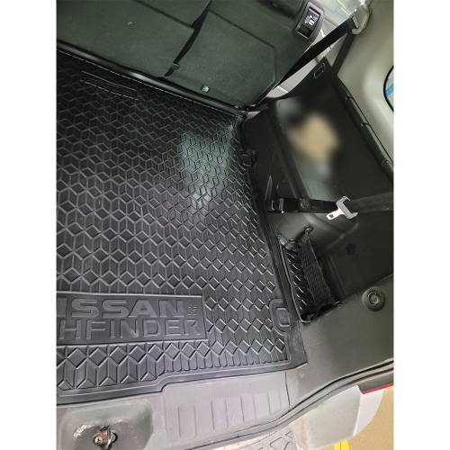 Килимки багажнику полiуритановi NISSAN (Ніссан) Pathfinder III (R51) (2005-2014) - 5