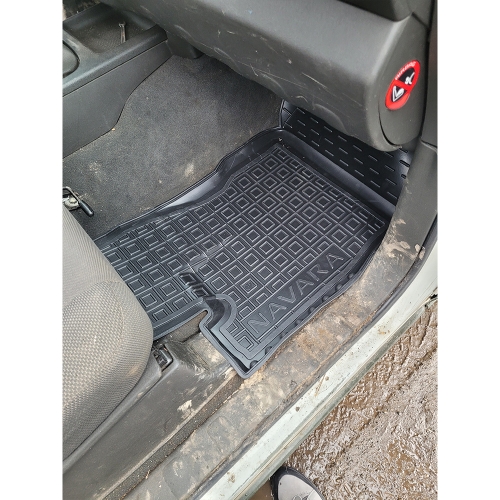 Килимки салону полiуритановi  NISSAN (Ніссан) Navara-King-Cab-2005 - 5