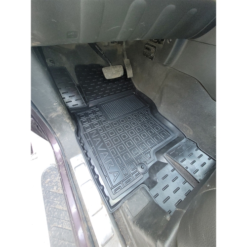 Килимки салону полiуритановi NISSAN (Ніссан) Navara DoubleCab (2009)
