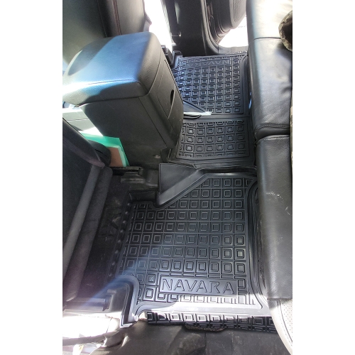 Килимки салону полiуритановi NISSAN (Ніссан) Navara DoubleCab (2009) - 3