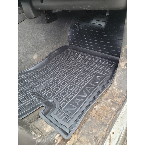 Килимки салону полiуритановi  NISSAN (Ніссан) Navara DoubleCab (2005-2008) - 5