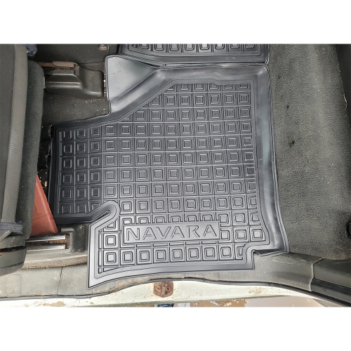 Килимки салону полiуритановi  NISSAN (Ніссан) Navara DoubleCab (2005-2008) - 9