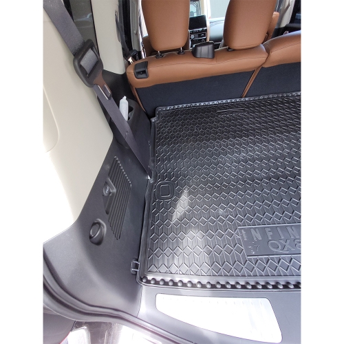 Килимки багажнику полiуритановi INFINITI (Інфініті) Z62 (QX80) (2018-) (5-7місць) - 2