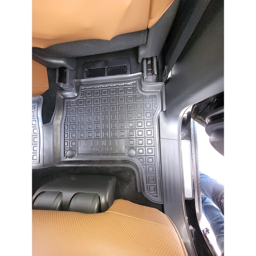 Килимки салону полiуритановi  INFINITI (Інфініті) Z62 (QX80) (2018-) (5-7місць) - 9