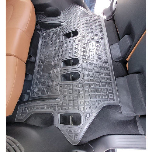 Килимки салону полiуритановi 3ряд INFINITI (Інфініті) Z62 (QX80) (2018-) (5-7місць) - 1
