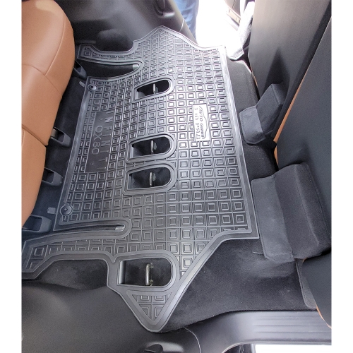Килимки салону полiуритановi 3ряд INFINITI (Інфініті) Z62 (QX80) (2018-) (5-7місць) - 2