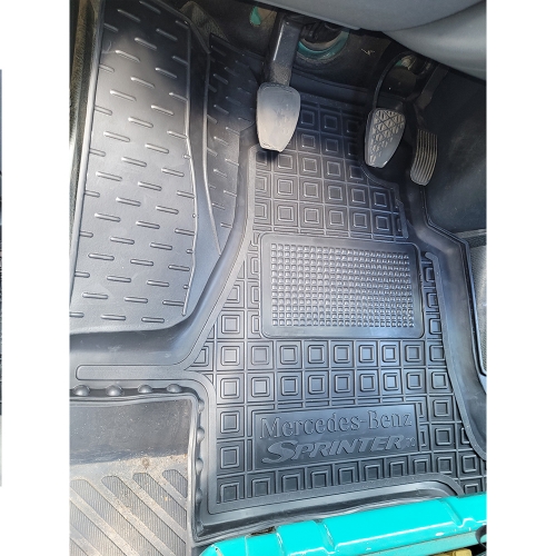Килимки салону полiуритановi MERCEDES (Мерседес) Sprinter (W905) (2001-2007) суцільний - 8