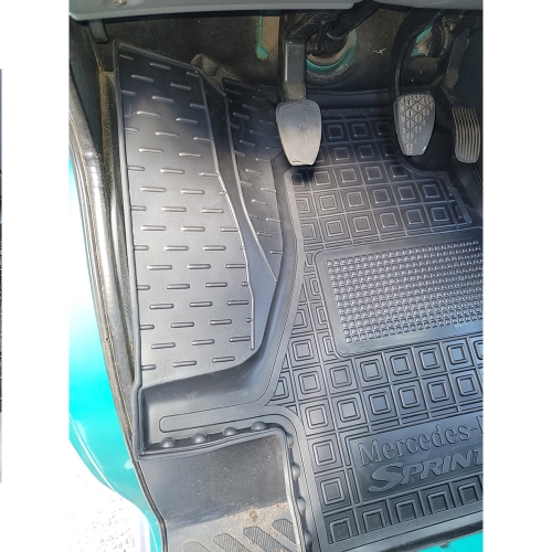 Килимки салону полiуритановi MERCEDES (Мерседес) Sprinter (W905) (2001-2007) суцільний - 9