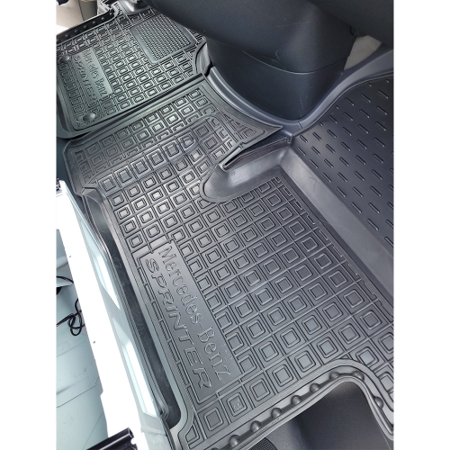 Килимки салону полiуритановi MERCEDES (Мерседес) Sprinter (W907)  (1+1 та 1+2) 2018  - 2