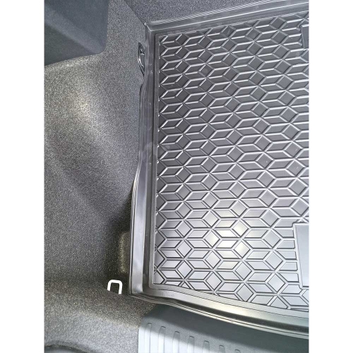 Килимки багажнику полiуритановi  хетчбек №2 дворівневий (верхня полка) SEAT (Сеат) Leon (2021-)  - 5