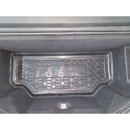 Килимки багажнику полiуритановi передній TESLA Model S (2012-2020) - 1