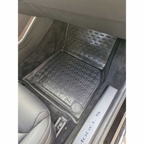 Килимки салону полiуритановi TESLA (Тесла) Model-S 2021 - 3