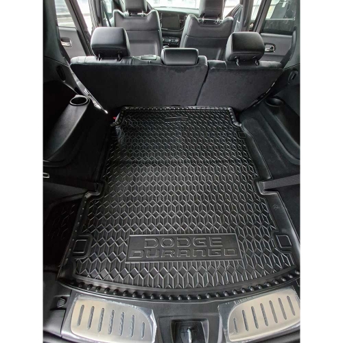 Килимки багажнику полiуритановi  DODGE Durango (2010-) (5-7місць)