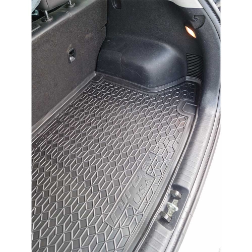Polyurethane trunk mats KIA Niro EV (2018-2022) (USA) - 6