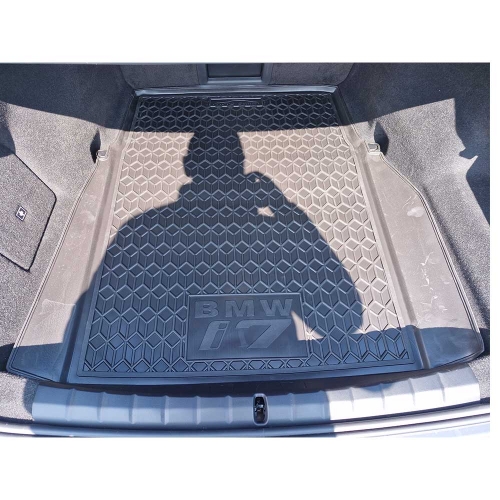 Polyurethane trunk mats BMW I7 G70E - 4