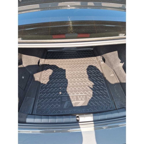 Polyurethane trunk mats BMW I7 G70E - 5