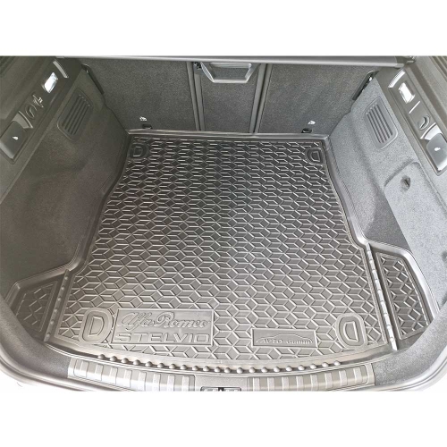 Polyurethane trunk mats ALFA ROMEO Stelvio (2017>) - 6